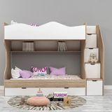 Tutku Yavrulu Ranza Mdf - Beyaz - 100 x 100 cm