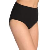 Tutku Yüksek Bel Bato Külot 6'lı Paket , XL, 42289, Siyah, kadın