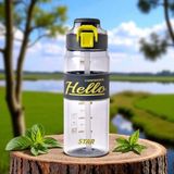Tutmalı Su Matarası 800 ml Bpa Içermez 800 ml - Siyah