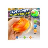 TÜTSÜ SEPETİ Büyük boy içi metal rulmanlı Spinner ball otomatik çevrilen top çark top stres çarkı sguişhy