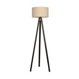 Tutta La Vita Bej Başlık Ceviz Ayak Tripod Lambader