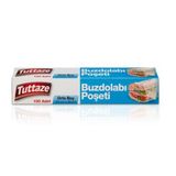 Tuttaze 100'lu Orta Boylu Buzdolabı Poşeti