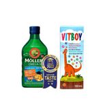 Tutti Frutti Balık Yağı 250 Ml-Vitboy Multivitamin-Mineral Içeren Takviye Edici Gıda 150 Ml
