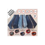 tuttobene Kalemlik 3lü SET/PAKET Organizer Makyaj çok amaçlı Pinterest Okula Dönüş çantası Tek Bölmeli