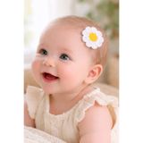 tütü baby Saçsız Bebek Tokası, Az Saçlı Kız Bebek Tokası, Çıtçıtlı Toka ( Tek ) Bayramlık