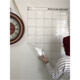 Tutunabilir Kağıt Aylık Planlayıcı Akıllı Kağıt Tahta Takvim Yazı Tahtası+ Kalem 100 x 100 cm