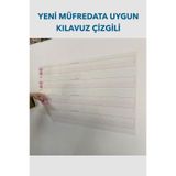 Tutunabilir Kağıt Kılavuz Çizgili Yazı Tahtası Statik Akıllı Kağıt Tahta 100×42 Cm Yeni Müfredata Uygun