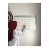 Tutunabilir Kağıt Planlayıcı Akıllı Kağıt Planner Sticker Kağıt Tahta Yazı Tahtası Takvim Aylık Monthly Set 85x56 Cm