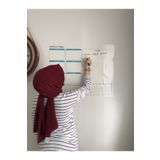 Tutunabilir Kağıt Planlayıcı Akıllı Kağıt Planner Sticker Kağıt Tahta Yazı Tahtası Takvim Haftalık Week Set