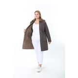 TUTveAL Collection İthal Yumuşak Kürklü Mont, Büyük Beden , Tavşan Tüylü Kaban, Su Itici Mont,kapitone Mont,diz üstü