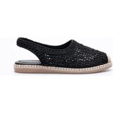Tuuba Shoes Kadın Espadril Günlük Ayakkabı TR002Y04A - Siyah