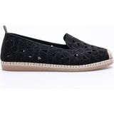 Tuuba Shoes Kadın Espadril Günlük Ayakkabı TUBA002Y02A - Siyah