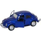 Tuuverse 6636-18 Metal Çek Bırak Vosvos Araba -Pasifik - Renkli