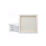 Tuval 10X10 Astarli Kare Mini Tuval 8 Adet Resim Tuvali 10*10 Tual Akrilik Boya Yagli Boya Icin Ideal