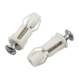 Tuvalet Oturağı Sabitleme Seti - 2 Adet Genleşme Vidası Ve Dübel