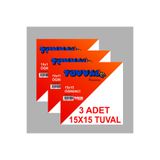 tuvval 15X15 TUVAL (3 ADET)