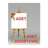 tuvval 20x20 Tuval (5ADET)