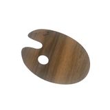 tuvval Ahşap Resim Paleti Oval 30X40cm