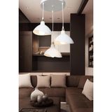 TUX Ag Lightdesign Beyaz Sarkıt Avize Yatak Odası Salon Mutfak Koridor Lamba 22 AGNM43 - Standart - Çok Renkli