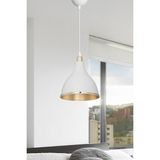 TUX Ag Lightdesign Beyaz Sarkıt Avize Yatak Odası Salon Mutfak Koridor Lamba Içi Gold 17 AGNM18 - Standart - Çok Renkli