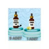Tüy azaltıcı set 5 adet karınca yumurtası Yağı + 1 adet limon yağı