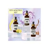 Tüy Azaltıcı Set Limon Yağı 20 ml + Lavanta Yağı 20 ml + Karınca Yumurtası Yağı 20 ml