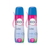 Tüy Dökücü Krem Sprey Bacak & Vücut Bölgesi Hassas Ciltler 150ml X 2 Adet