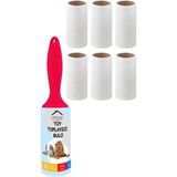 Tüy Toplayıcı Rulo 6 Adet Yedek Rulo Kedi Tüy Toplayıcı Köpek Tüy Toplayıcı