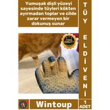#TüyEldiveni Kedi Köpek Masaj Etkili Pratik Temizleme Aparatı Dökülme Karşıtı Tüy Toplama Eldiveni