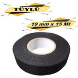 Tüylü Bez Bant Elektrik Kablo Bandı 19 mm x 15 Metre 1 Adet