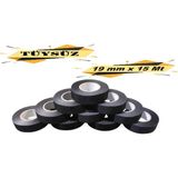 Tüysüz Bez Bant Elektrik Kablo Bandı 19 Mm X 15 Metre 10 Adet