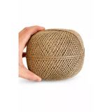 Tüysüz Jüt İp Hasır İp Büyük Boy İnce Uzun Form (Üzüm Sabunlar İçin İdealdir) 445 Gram 500M