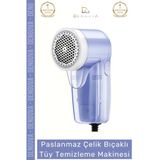 #Tüytoplayıcı Lüks Pilli Tiftik Kazak Tüy Toplama Alıcı Giysi Paslanmaz Çelik Mavi Tüy Temizleme Makinesi