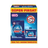 Tuz 1,5Kg + Finish Makine Temileyici 250 ml