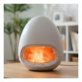Tuz Kristali Işıklı Aroma Difüzör – Mini Masaüstü Nemlendirici ve Gece Lambası (150 ml Su Kapasiteli, 20x16 cm) (Karışık)