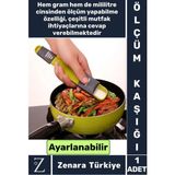 Tuz Şeker Kahve Yağ Baharat Supplement Protein Herbalife Ayarlanabilir Hassas Ölçüm Kaşığı 5 Gr/ml