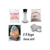 tuzaura tuz lambası 5+İ YERDE TUZ LAMBASI SETI