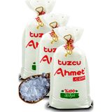 Tuzcu Ahmet 3 Adet 1 Kg Granül(İRİ TANELİ) Kristal Çankırı Kaya Tuzu 1. Kalite