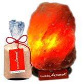 Tuzcu Ahmet 5-6 KG Himalaya Tuz Lambası + 1 KG Himalaya Tuzu
