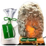 Tuzcu Ahmet 6-7 KG (24-28 M2) Tuz Lambası 1 KG Kaya Tuzu
