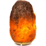 Tuzcu Ahmet Çankırı Tuzcusu Doğal Elde Çekiçlenmiş Çankırı Tuz Lambası 4-5 Kg(16-20 M2) - Kırmızı