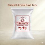 Tuzcu Dede 25 Kilo Kristal Kaya Tuzu - 25 kg