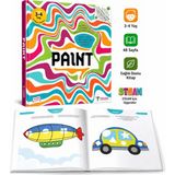 TÜZDER Yayınları PAINT (3-4 Yaş) - IQ, Dikkati Güçlendirme Seti-Anasınıfı | Türkçe-İngilizce