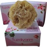 Tuzdiyarim Gül Özlü Lifli Tuz Sabun