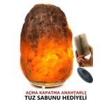 TUZSHOP Çankırı Kaya Tuzu 3/4 Kg Tuz Gece Lambası Açma Kapatma Anahtarlı