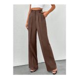 tuzu moda KADIN PANTOLON PALAZZO PANTOLON ÇİFT PİLE PANTOLON
