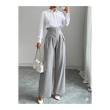 tuzu moda KADIN PANTOLON PANTOLON PALAZZO PNTOLON