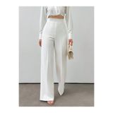 tuzu moda KADIN PANTOLON PANTOLON YANDAN GİZLİ FERMUARLI PANTOLON