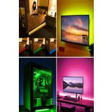 Tv Arkası Aydınlatma Led Monitor Gece Ambiyans Lambası -
