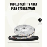 Tv Arkası LED Şerit Işık Otomatik Açma Kapama Özellikli 2mt - Lisinya